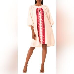 CIEBON Krista Minidress NWOT size Medium Pink/Cream